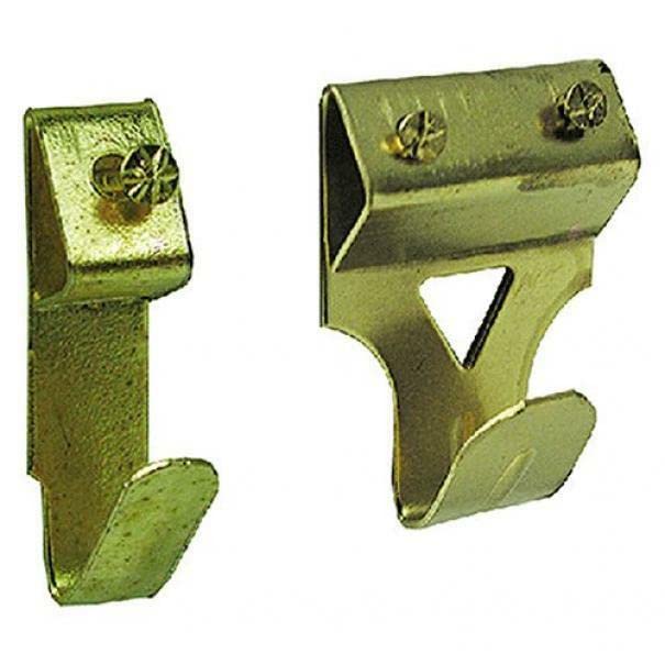 Koncreto Ganci 'X' N. 2 Con Spillo Pz 10 Completo Di Spillo, Testa A Fiore.