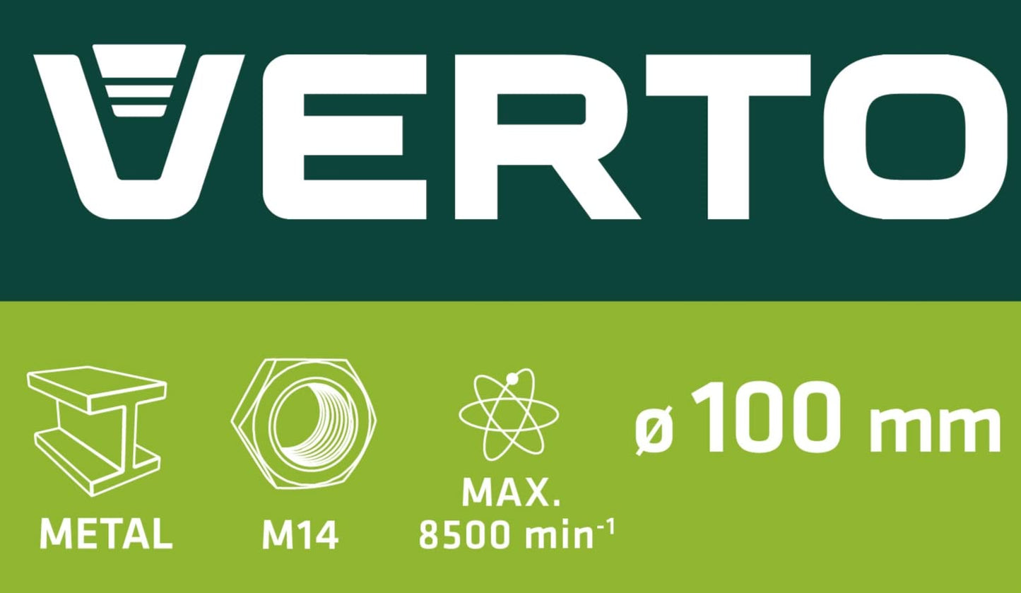 Verto 62h131 Spazzola metallica