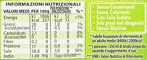 Star - Dado Classico, Ricco di Sapore, Verdure e Olio Extravergine d'Oliva - 6 confezioni da 10 dadi [60 dadi]