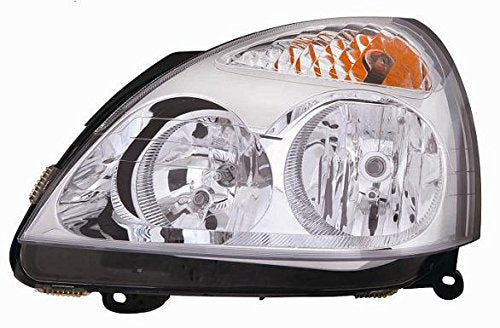 FARO DEPO H1-H7 PRED. REG. ELETTRICA PARABOLA CROMATA RENAUL. CLIO - 04/'01>09/'05 - DX