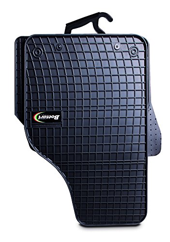 Bottari 39636 Set tappeti auto in gomma su misura per Citroen C3 - Modello dal 2009 al 2016