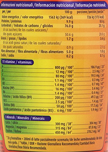 Ovomaltine - Preparato solubile per bevanda, L'energia naturale del malto d'orzo - 4 pezzi da 200 g [800 g]