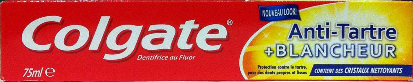 12 x COLGATE Dentifricio Antitartaro & Whitening 75 Ml