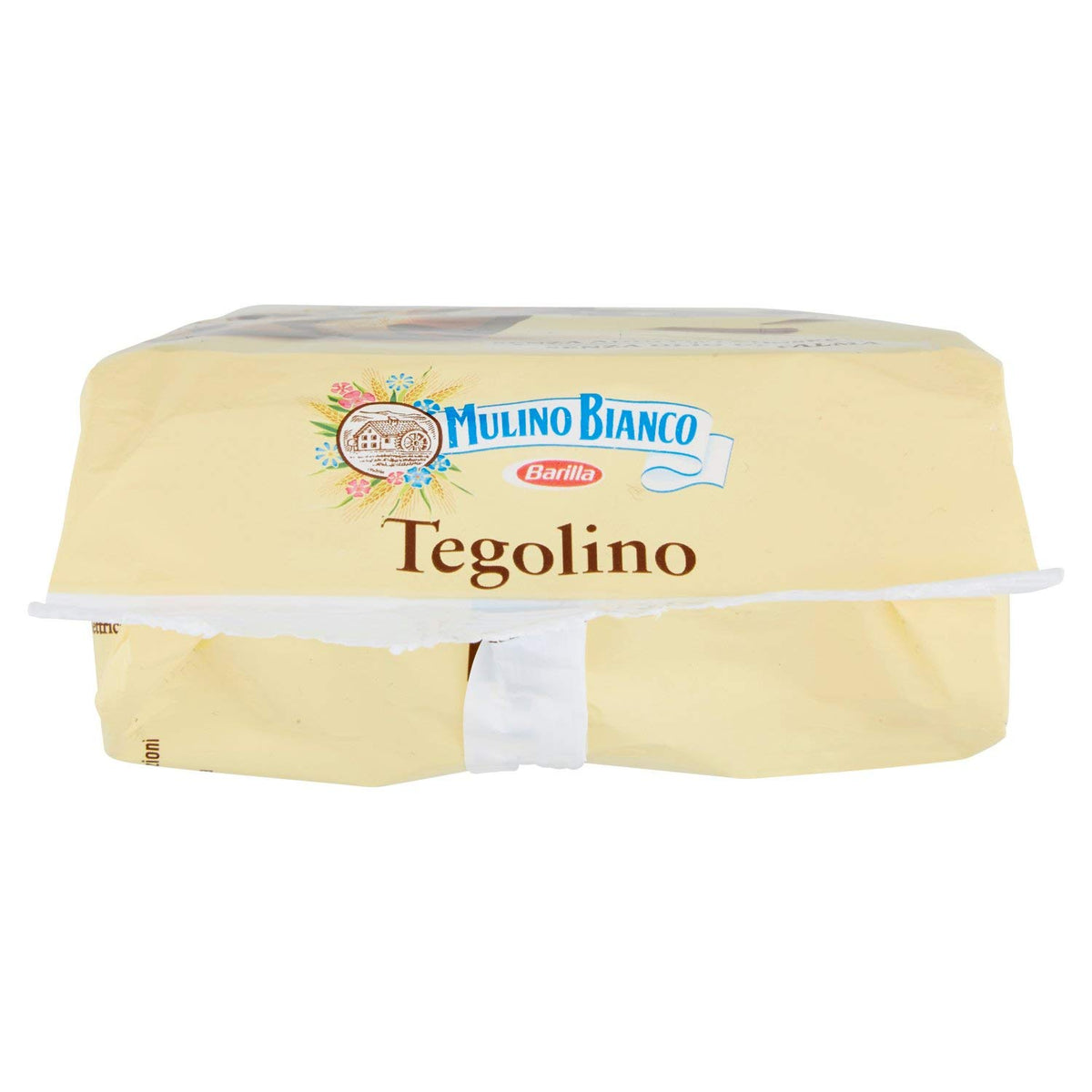 Mulino Bianco Tegolini con Crema al Cacao Magro, 10 Merendine, 350g