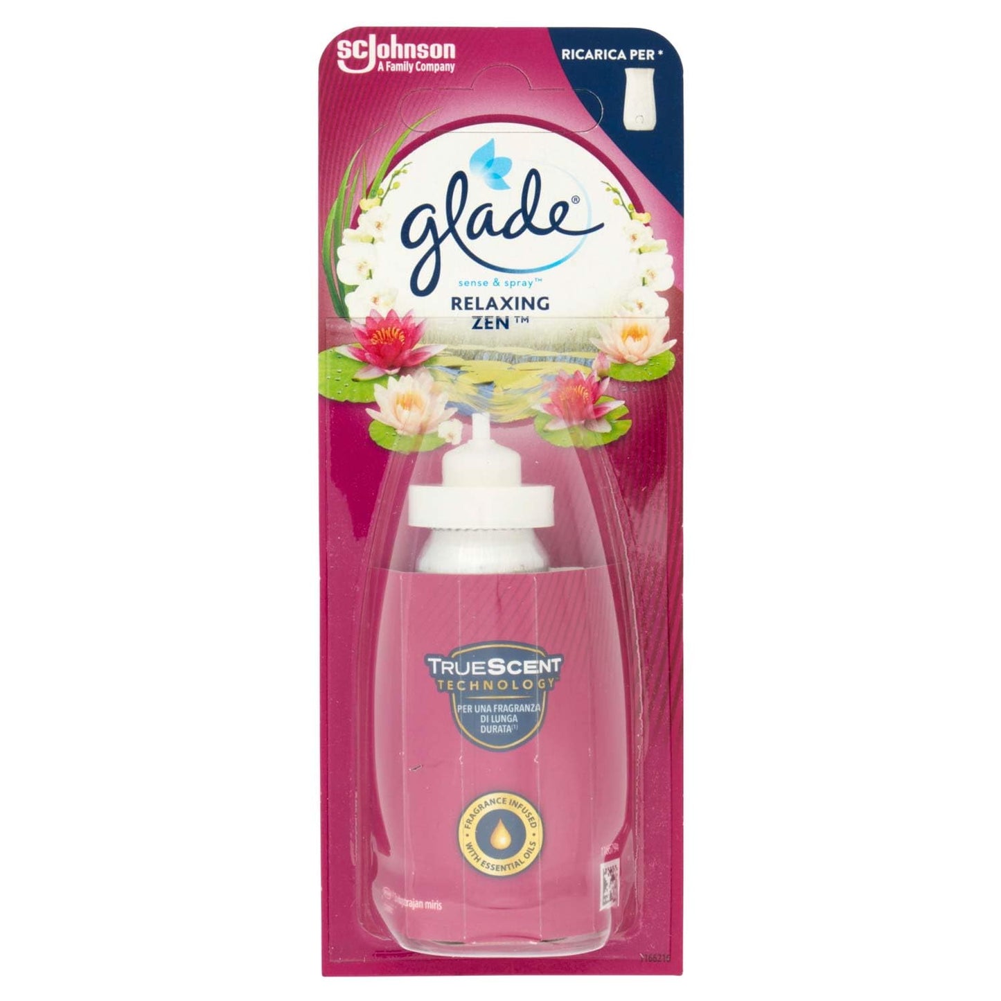 Glade Deo Ambiente Ricarica S&S Mix1 Rz-Mu-Va, 18ml