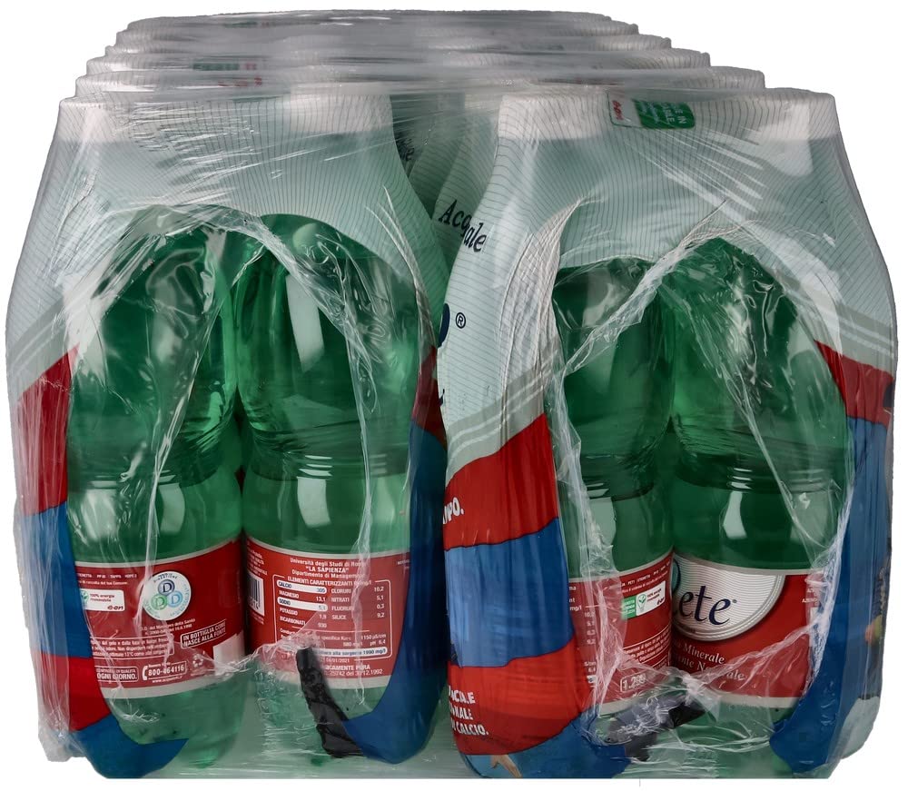 Lete Acqua Minerale Effervescente, 4 casse da 6x500ml