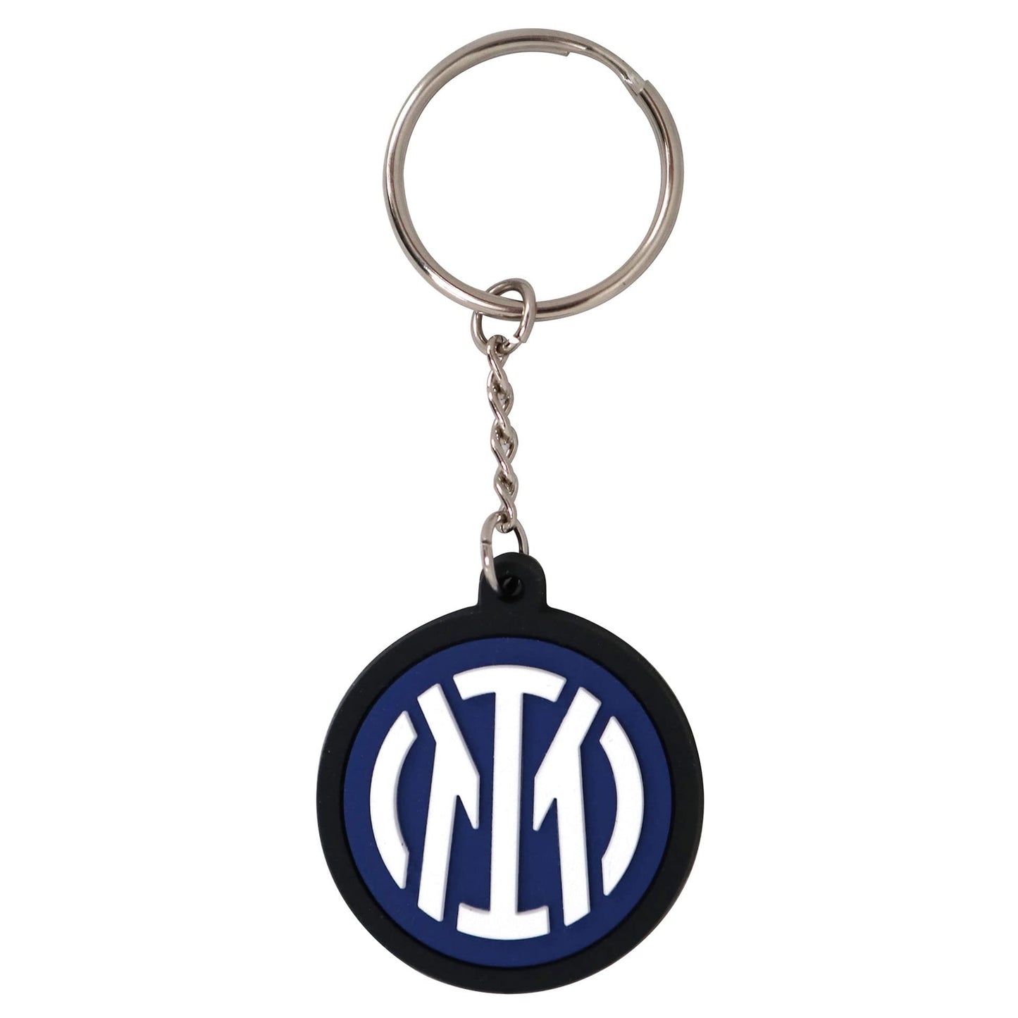 Inter Internazionale NERAZZURRI Portachiavi Gomma Morbida Nuovo Logo Ufficiale