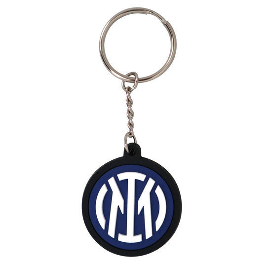 Inter Internazionale NERAZZURRI Portachiavi Gomma Morbida Nuovo Logo Ufficiale