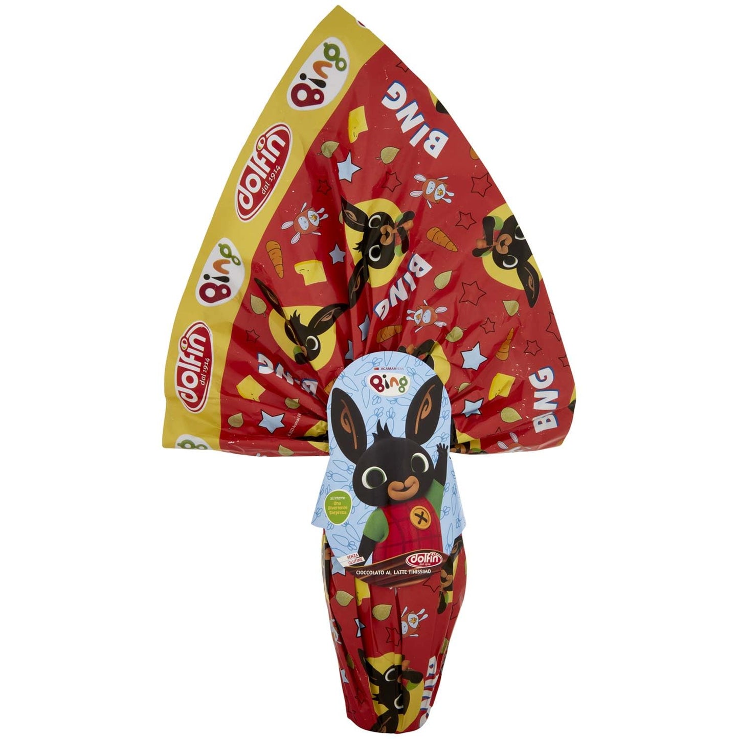 Dolfin Bing Uovo di Cioccolato al Latte Finissimo 220 g