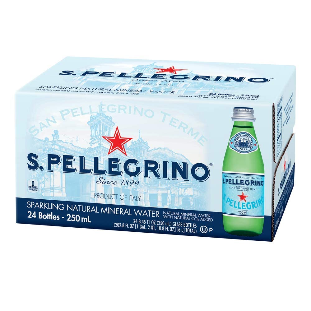 SAN PELLEGRINO ACQUA Frizzante 0.250 lt. vetro a perdere - Scatole da 24 bottiglie