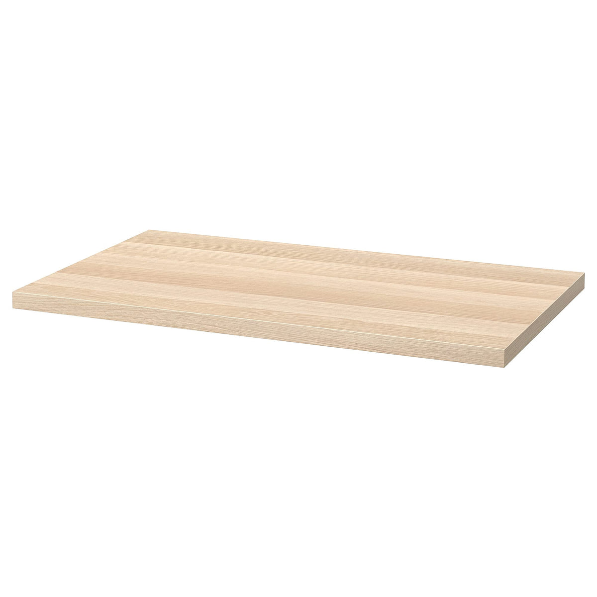 IKEA ADILS/LINNMON - Scrivania, 100 x 60 cm, effetto rovere tinto bianco/nero