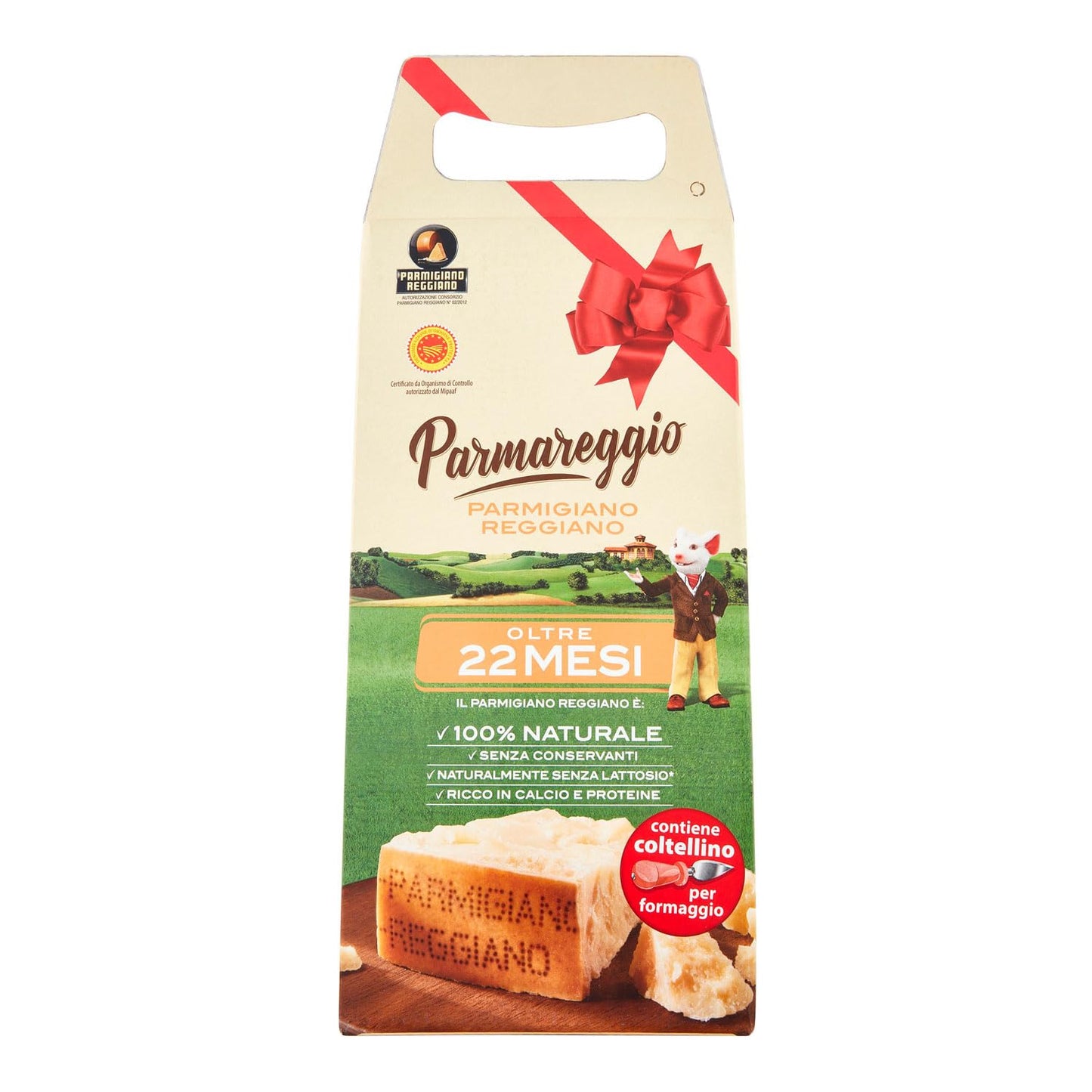 Parmareggio Parmigiano Reggiano 22 Mesi + Coltellino, 1000g