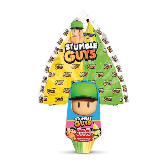 UOVO DI PASQUA 2025 Più Buono linea Dolce e Toys (STUMBLE GUYS 250g MAXI FORMATO)