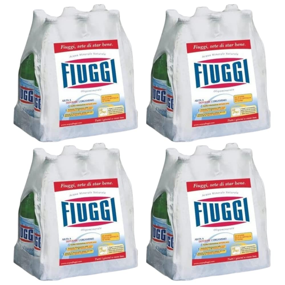 Acqua Fiuggi Naturale 24 Bottiglie Vetro Da 1 Litro