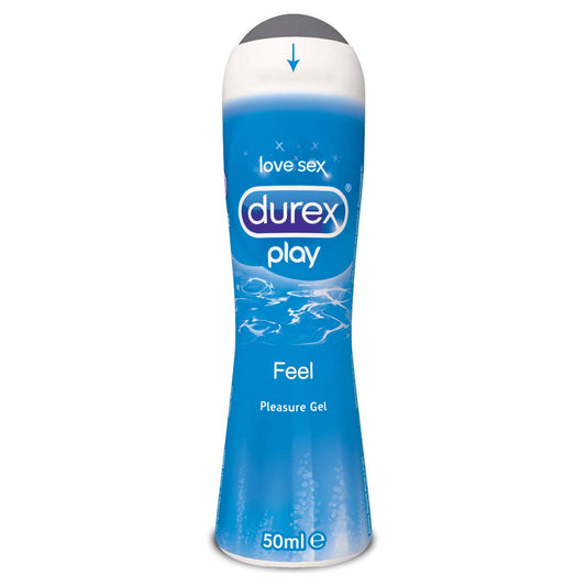 Durex Pleasure Gel Feel Lubrificante Intimo, 50 ml