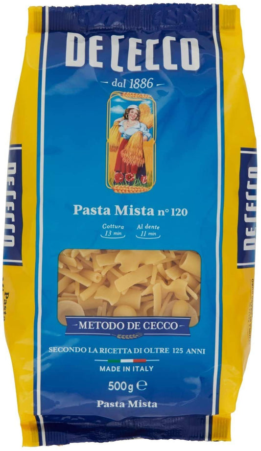 di cecco 20 X Pasta mista No. 120. Italian Misti Pasta 500 G