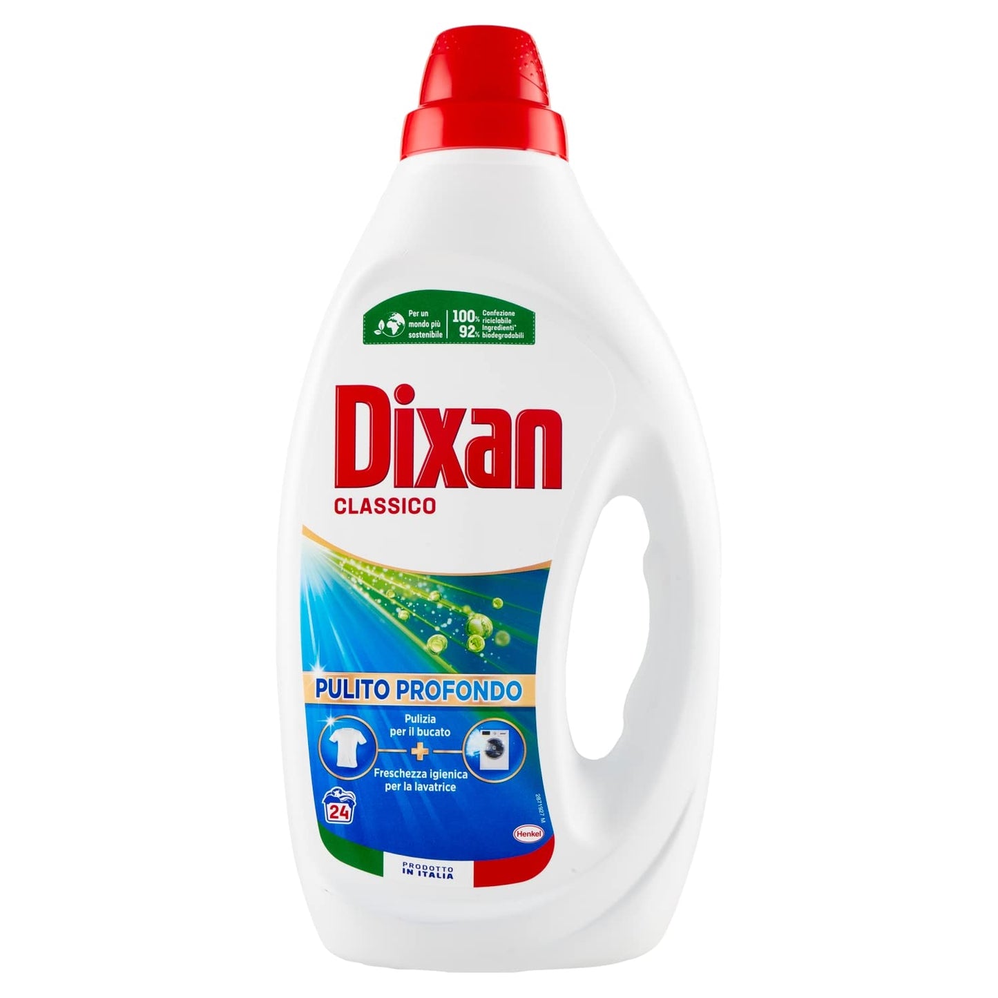 Dixan Liquido Classico 24 Lavaggi, 1.080ml