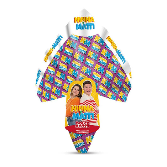 UOVO DI PASQUA 2025 Più Buono linea Dolce e Toys (NINNA E MATTI) 250g MAXI FORMATO)