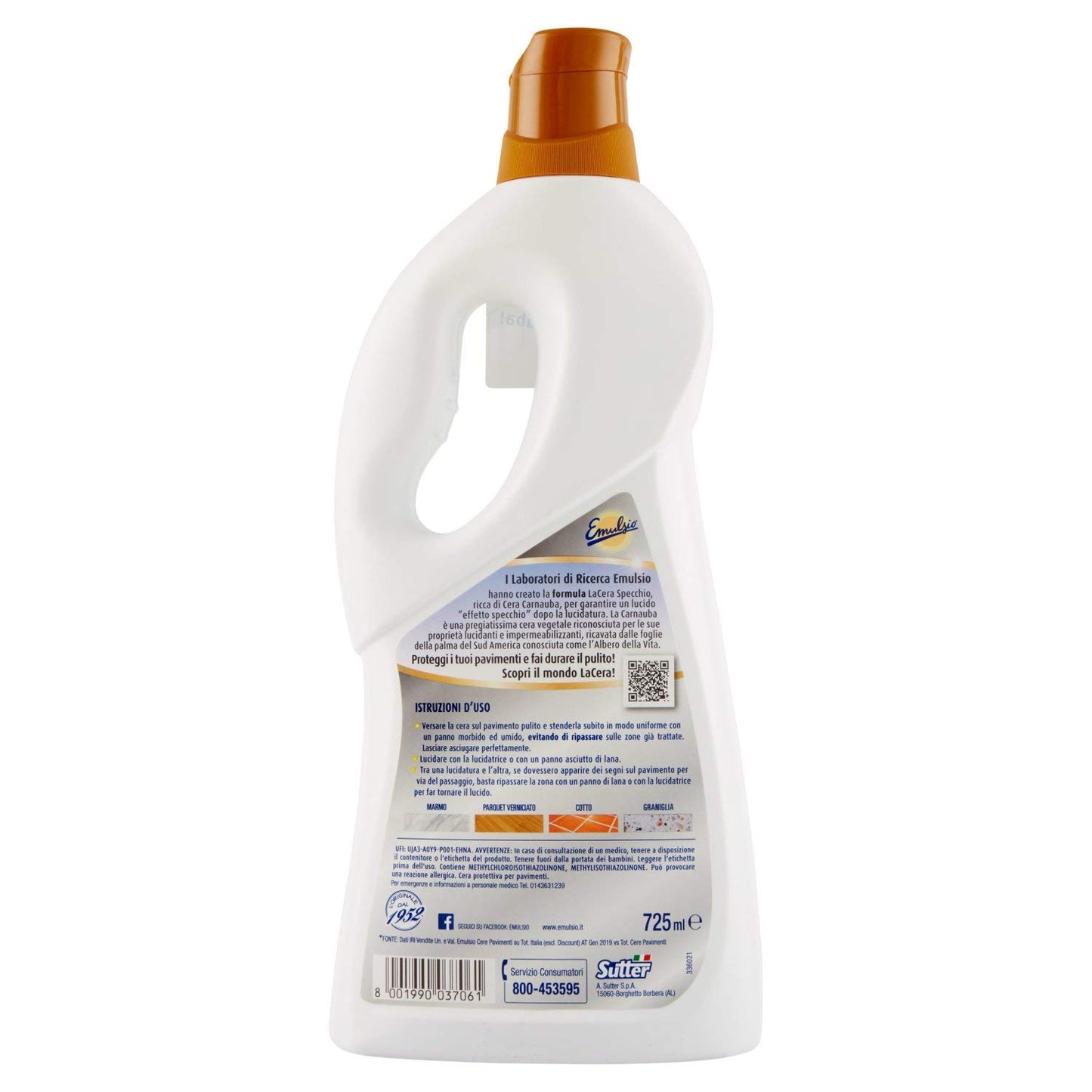 Emulsio Einfaches Spiegelwachs, 725 ml Bianco