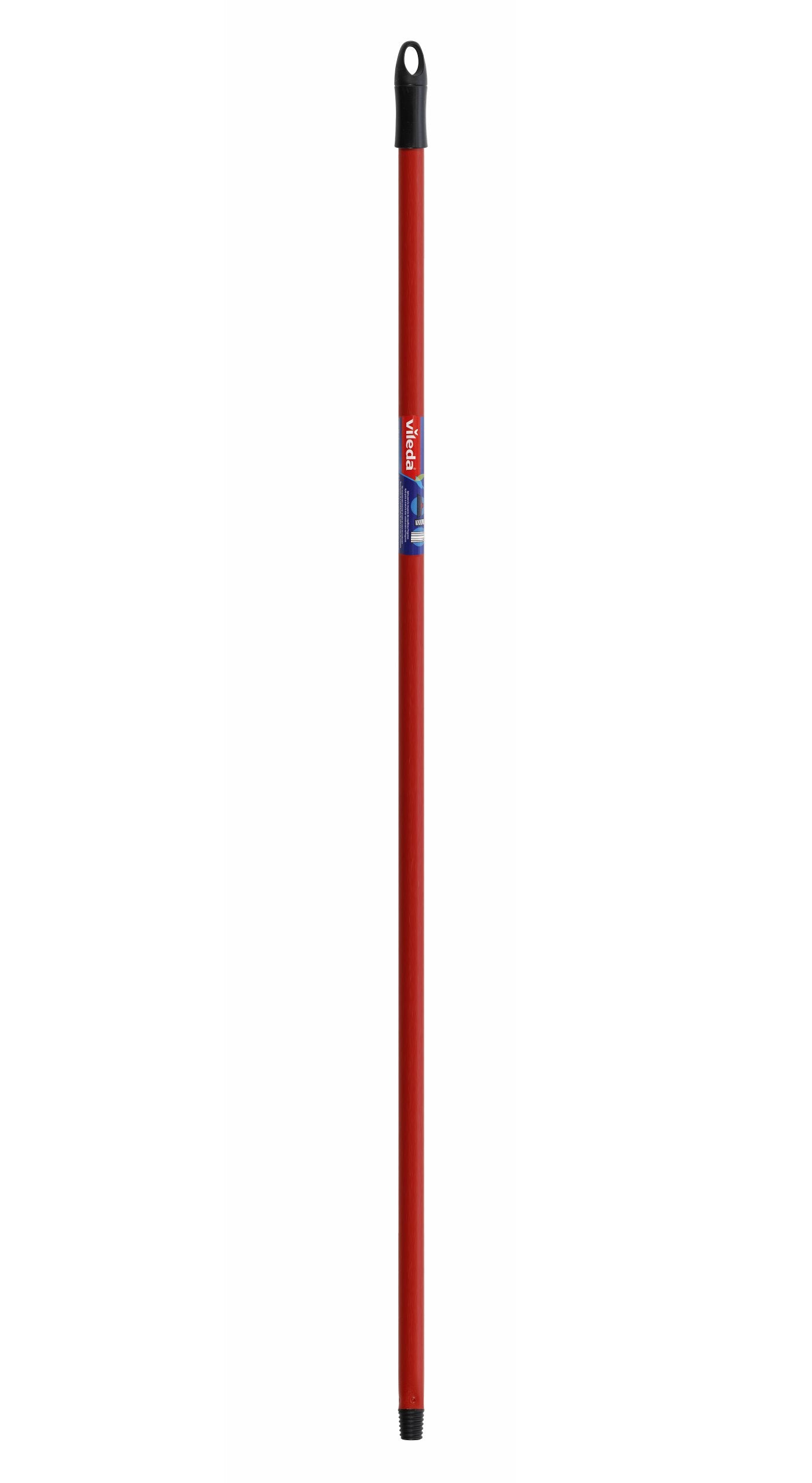 Vileda Vielda-Bastone Universale, 140 cm, Colore Rosso, 1 unità (Confezione da 1)