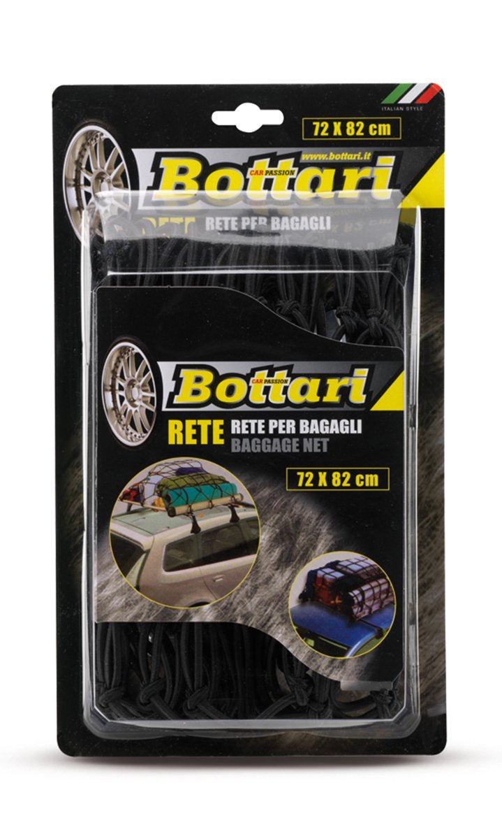 Bottari 18229 Rete Elastica per Bagagli, 72 X 82 Cm