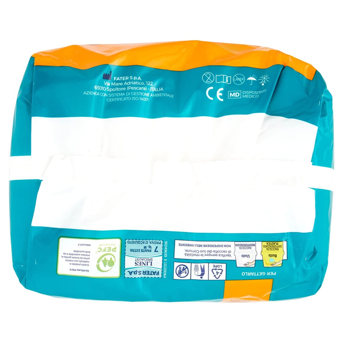 Lines Specialist Pants Unisex Extra, Pannoloni per Incontinenza, Taglia M, Confezione da 7 Pezzi