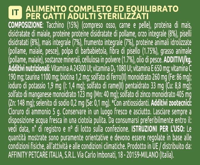 Ultima Sterilizzati Adult Pollo
