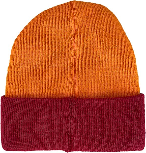 Perseo Trade S.r.l Berretto Roma Cuffia Giallorossa Ufficiale Cappello Giallo Rosso Unisex