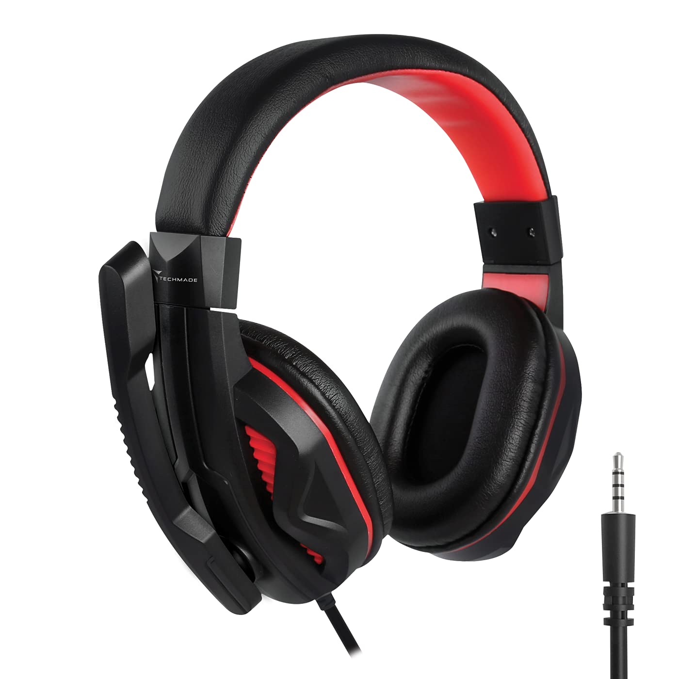 KIT GAMING TECHMADE 4 IN 1 TASTIERA COMODA E SILENZIOSA -MOUSE CON SENSORE OTTICO -CUFFIE CON CONNETTORE JACK-PAD