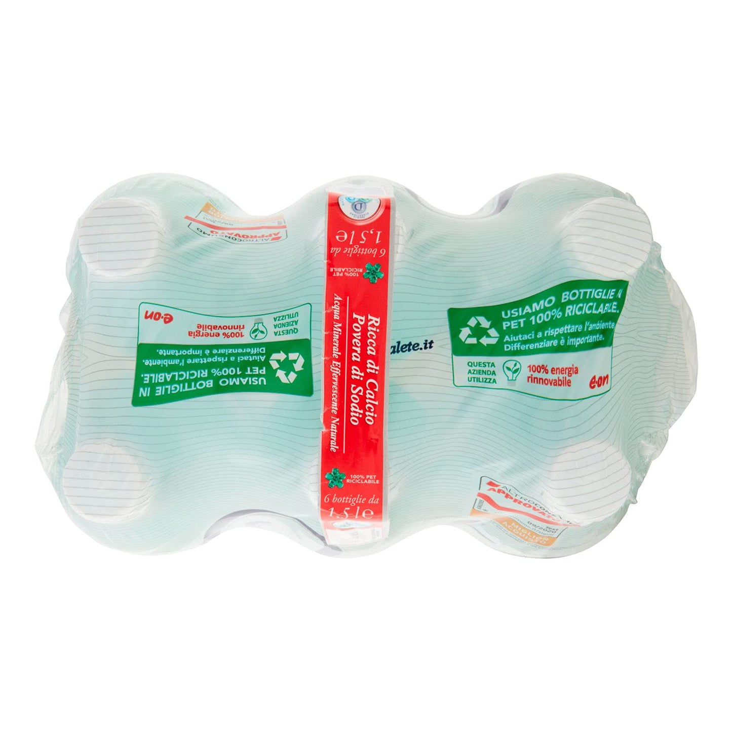 Lete Channel Acqua Minerale Effervescente Naturale - 6 x 1.5 L