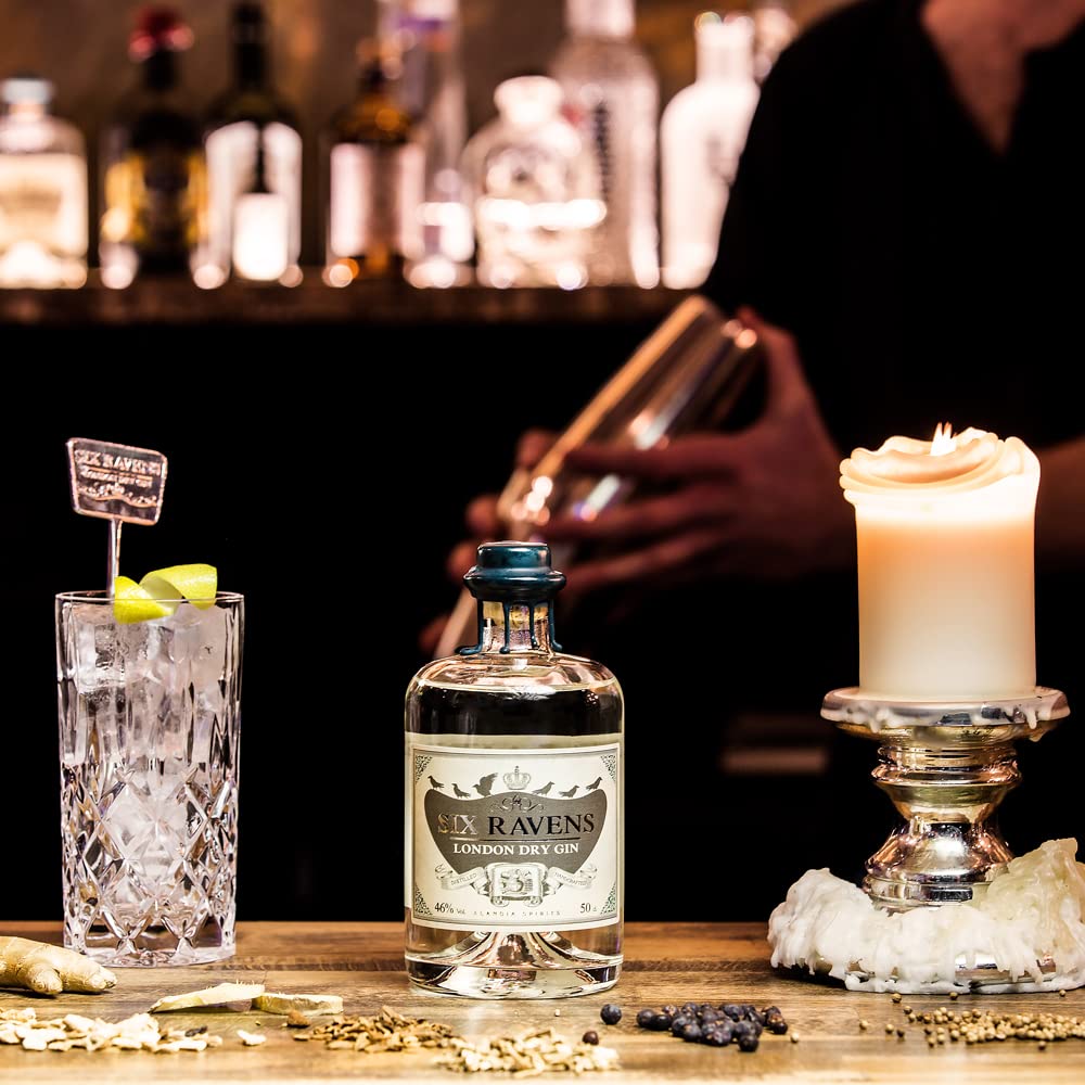 Six Ravens Sei London Dry Gin - 500 ml