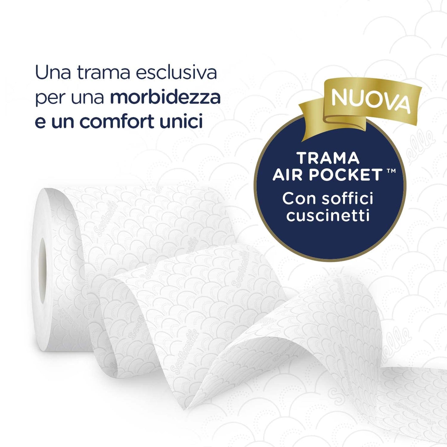 Scottonelle Carta Igienica, Morbida e Resistente, Dermatologicamente testata, Con Carta Certificata FSC, 24 Rotoli