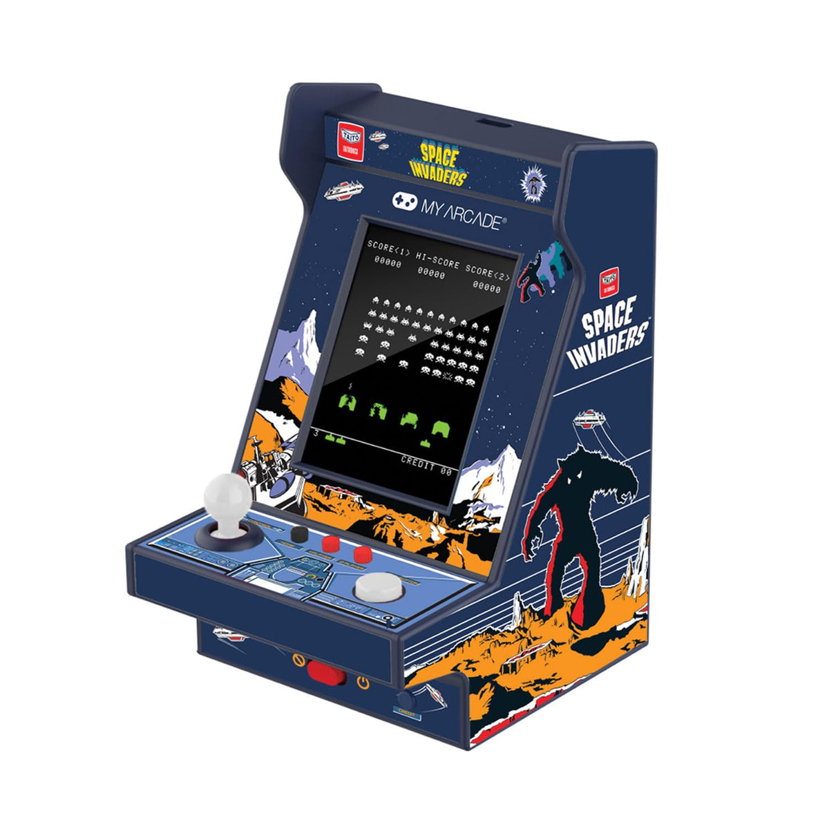 NANO PLAYER PRO 2,4" SPACE INVADERS PORTABLE RETRO ARCADE