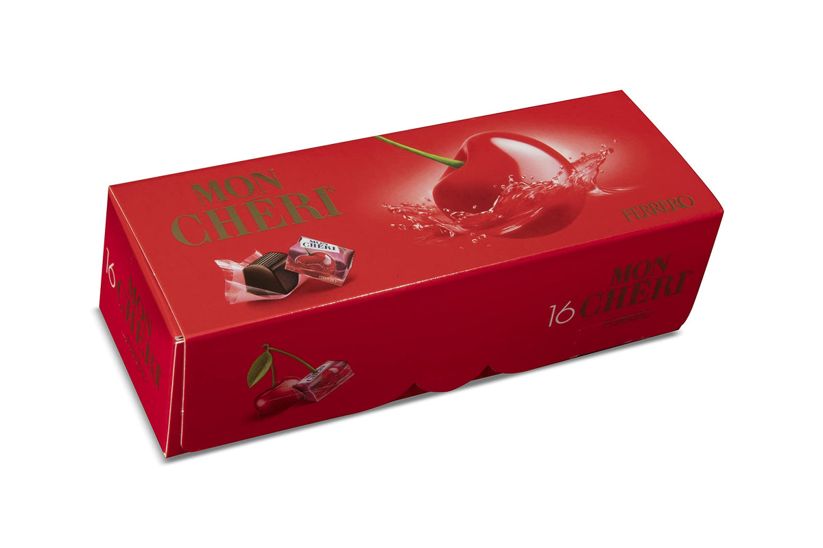 Ferrero Mon Chéri Praline di Cioccolato con Ciliegia e Liquore, 168g