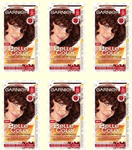 6 X Garnier Belle Color Biondo Naturale Tintura per capelli