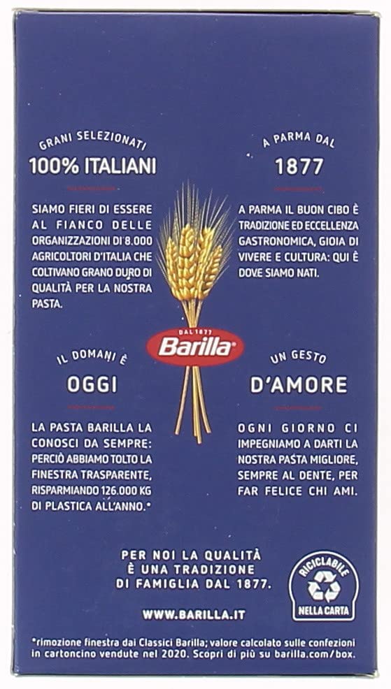 Barilla 20 x Risoni No. 26 Pasta Italiana 500 g