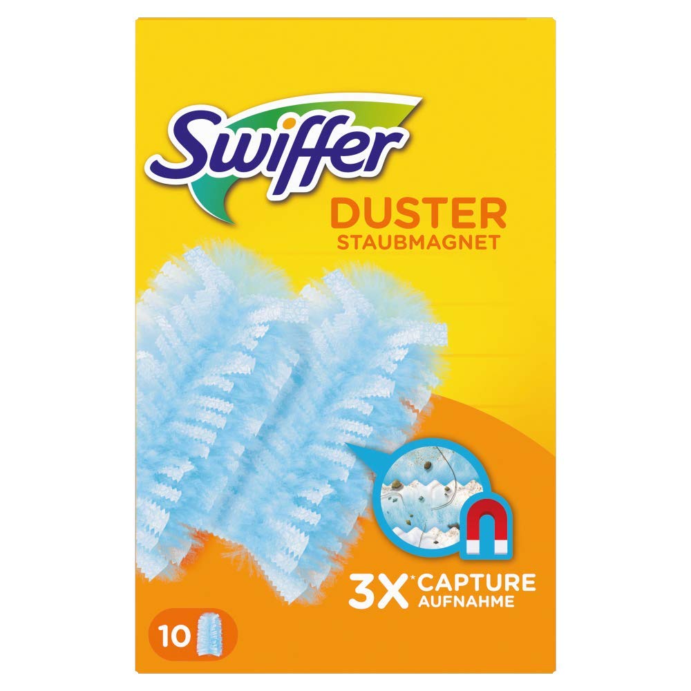 Swiffer Duster Ricarica per Piumino Catturapolvere, 10 Pezzi
