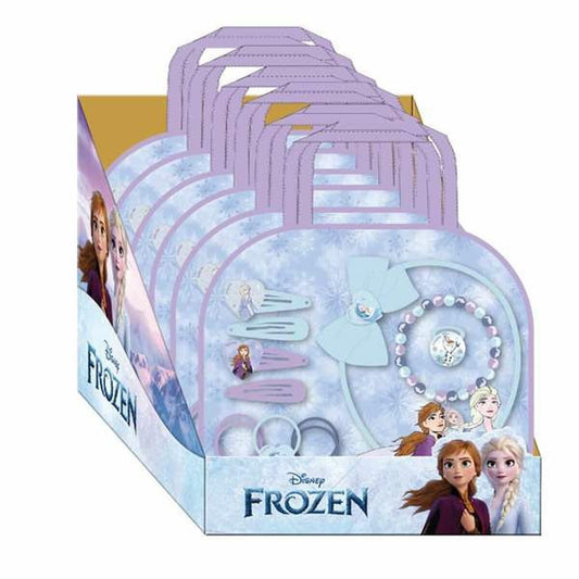 Set di bellezza per bambini di Frozen - Ideale per sorprendere i tuoi bambini - Include 5 elastici per capelli, 1 fascia, 4 fermagli per capelli, 1 bracciale e un anello - Prodotto originale