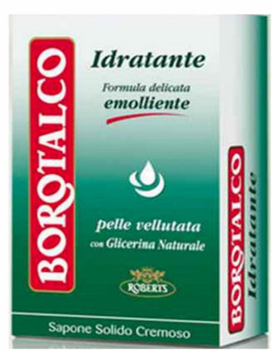 72 Saponette Sapone solido Idratante Borotalco arricchita con Glicerina Natural