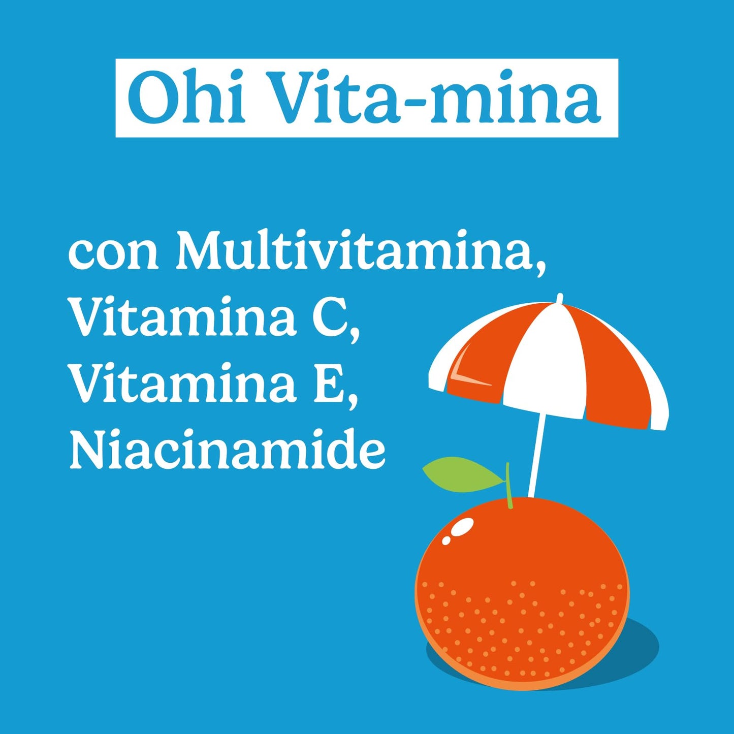 Bilboa Ohi Vita-mina Trigger SPF 30, con Multivitamina, Meglio una Vita-Mina Oggi che una Ruga Domani, Resistente all'Acqua, Dermatologicamente Testato - 200 ml