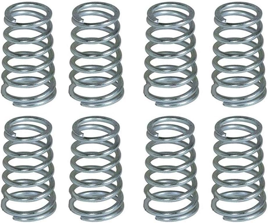CG94 - Set di 8 Molle Coniche | Compatibile con Calcio Balilla Garlando, Roberto Sport, FAS | Protezione Aste e Mobile | Ritorno Elastico Ottimizzato | Misura 16 mm, Lunghezza 40 mm