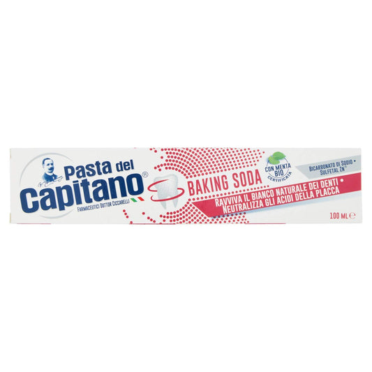 Pasta del Capitano Dentifricio Baking Soda, 100 ml