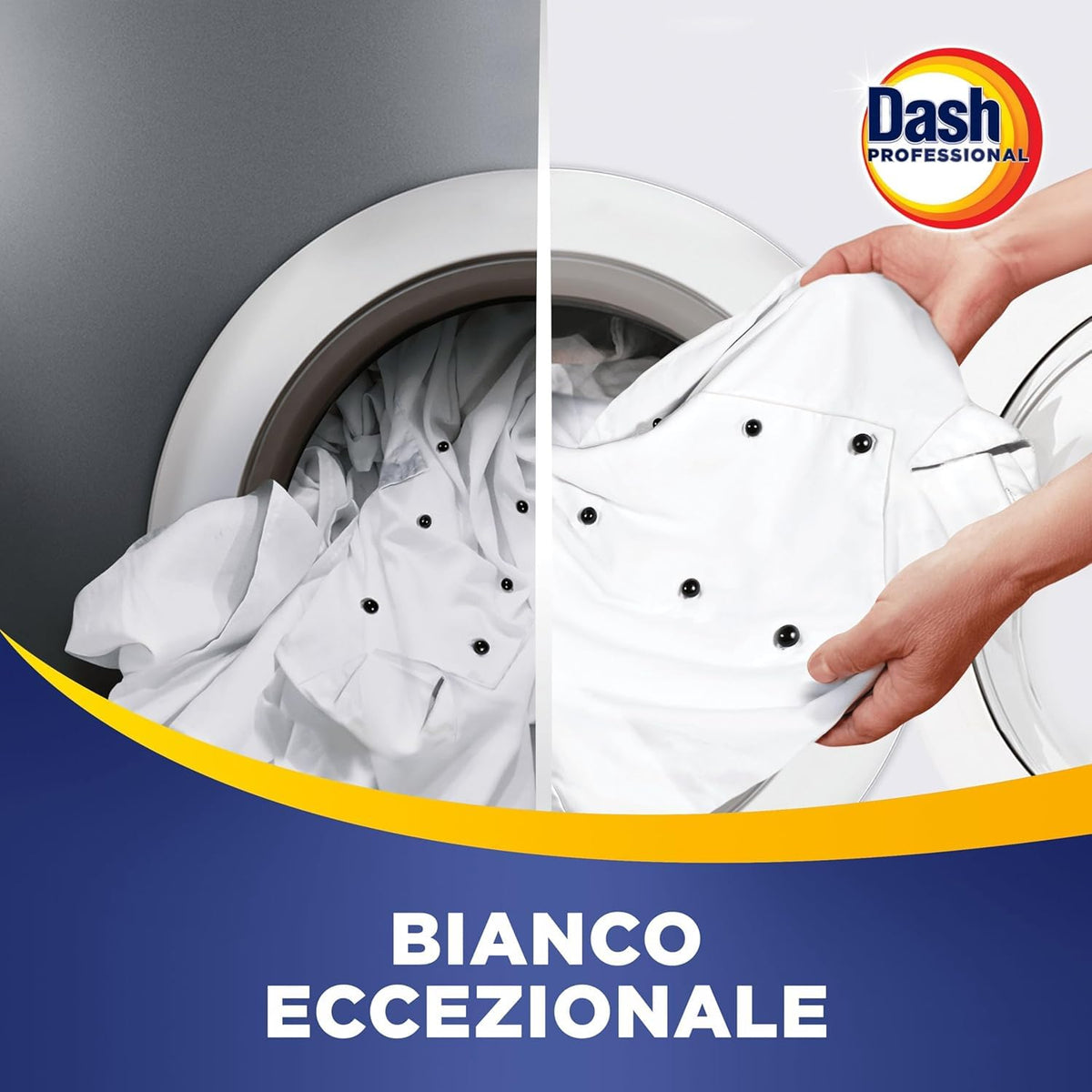 Dash Professional Pods Detergente Capsule Tutto-in-uno Classico, 60 lavaggi. Efficace su tutti i tipi di macchie grasse, Per uso professionale