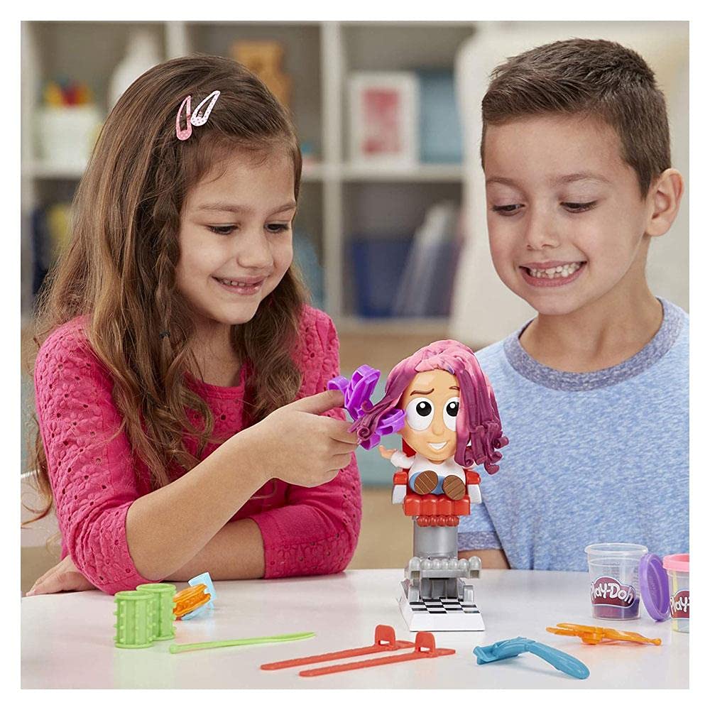 Play-Doh Drill 'n Fill Dentist Toy for Children 3 Years And Up with 8 Modelling Compound Pots, Non-Toxic, Assorted Colours