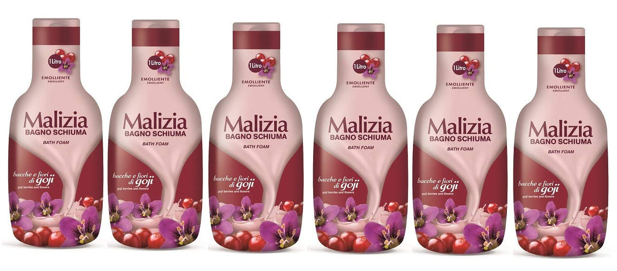 MALIZIA BAGNOSCHIUMA BACCHE E FIORI DI GOJI 1000 ML