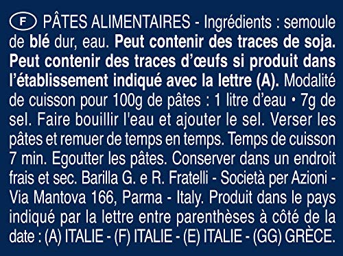 Barilla maccheroni n. 44, 8 Pack (8 x 500 g)