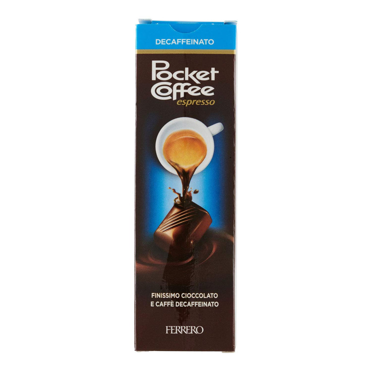 Ferrero Pocket Coffee Espresso Decaffeinato, 5 Praline, 62.5g