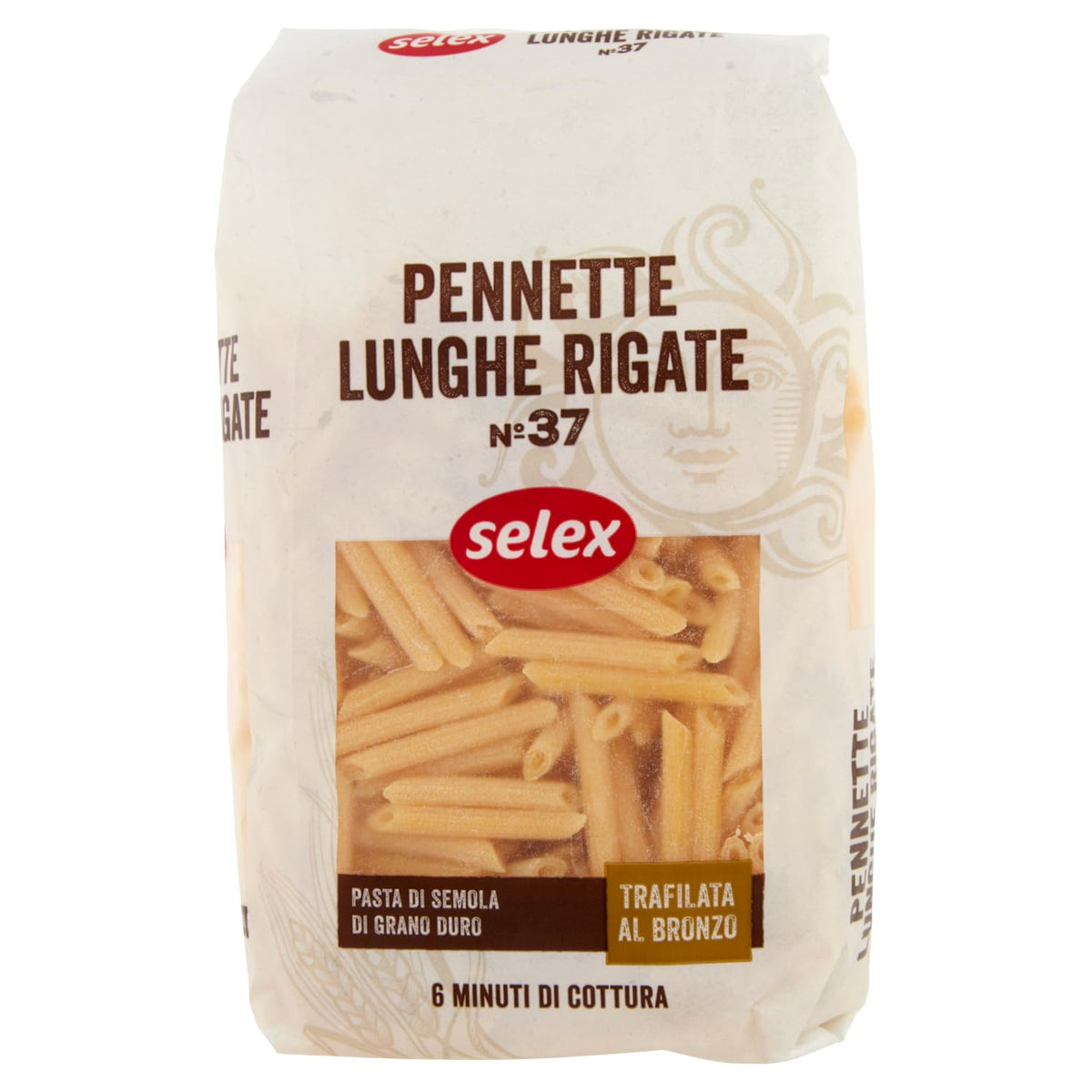 SELEX - PENNETTE RIGATE - 500 G.