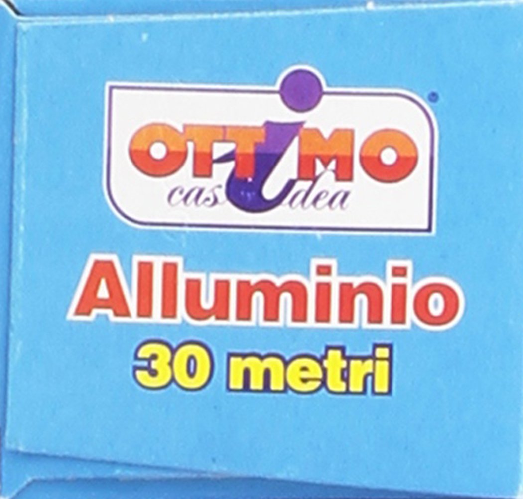 Ottimo - Carta Stagnola Alluminio Super Forza, 30 Metri - 2 confezioni [60 m]