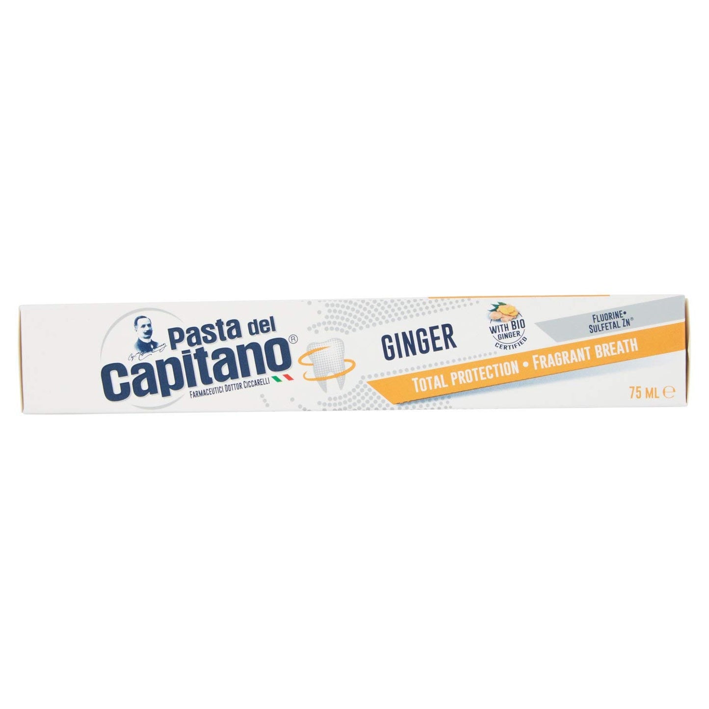 Pasta del Capitano Dentifricio Zenzero Antibatterico, 75ml